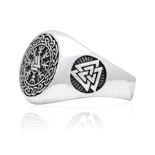 Stainless Steel Ring of Viking Symbol for / Jewelry / Cool Jewelry Gift