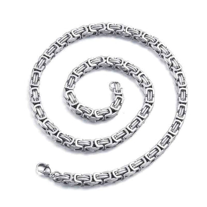 Rock Style Jewelry / Stainless Steel Biker Charm Unique Necklace