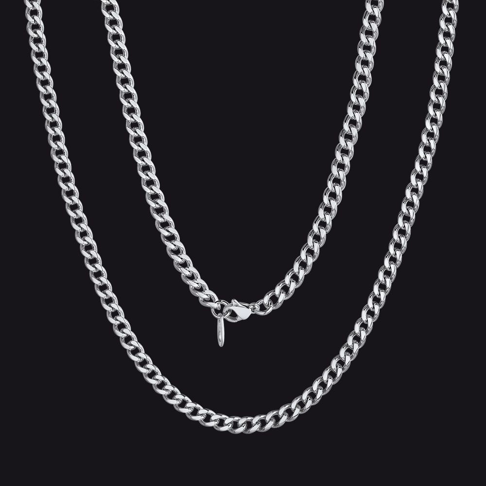 Thick Miami Cuban Curb Link Chain Necklace for