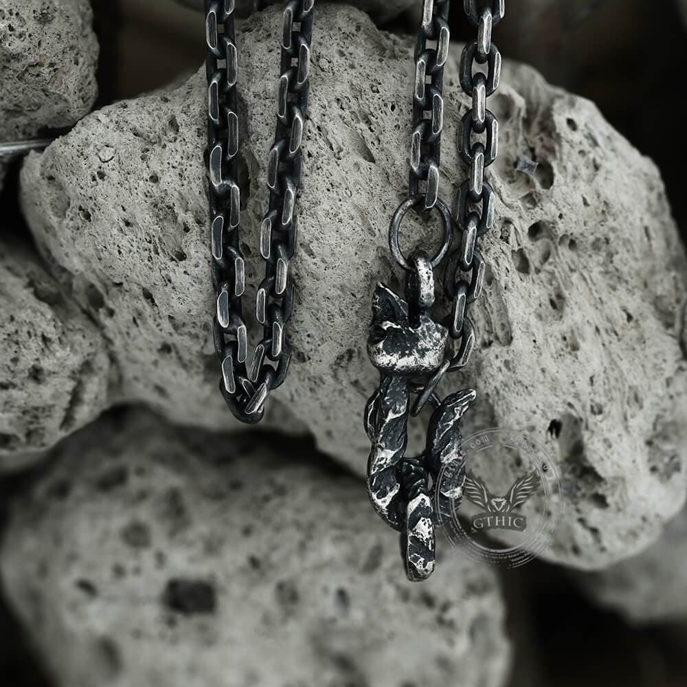 Sterling Silver Skull Chain