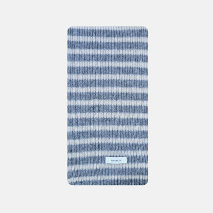 Stylish Multicolor Versatile Striped Soft Wool Scarf