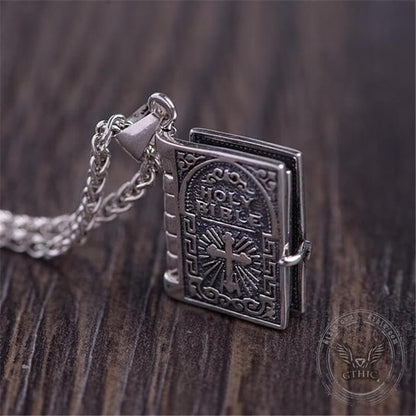 The Holy Bible Sterling Silver Pendant