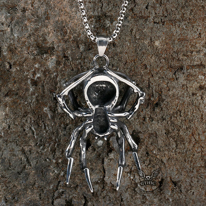 Thousand-eyed Eight-leg Spider Stainless Steel Pendant