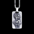 Til Death Do Us Part Skull Pendant