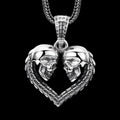 Till Skull Do Us Part Pendant