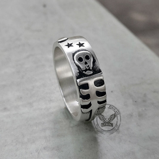 Till Death Do Us Part Sterling Silver Ring