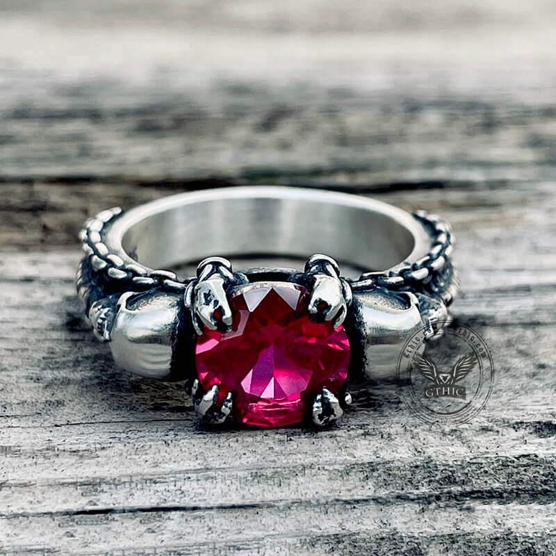 Treasure Keeper Sterling Silver Skull Ring