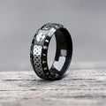 Tree of Life Knot Stainless Steel Band Ring