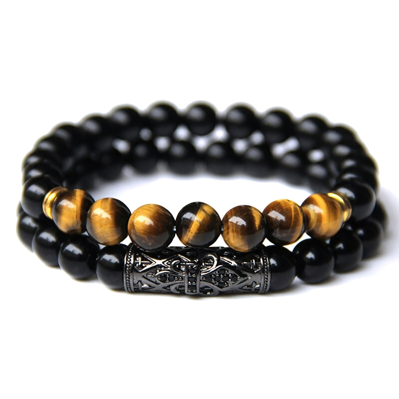 Natural Beaded Bracelet / Alternative Jewelry / Stylish Hand Accessories