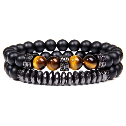 Natural Stone Beads Bracelet / Stylish Jewelry and / Accessories