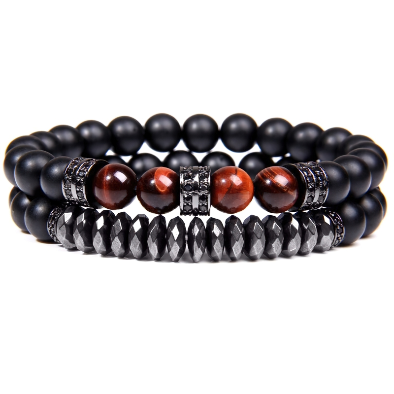 Natural Stone Beads Bracelet / Stylish Jewelry and / Accessories
