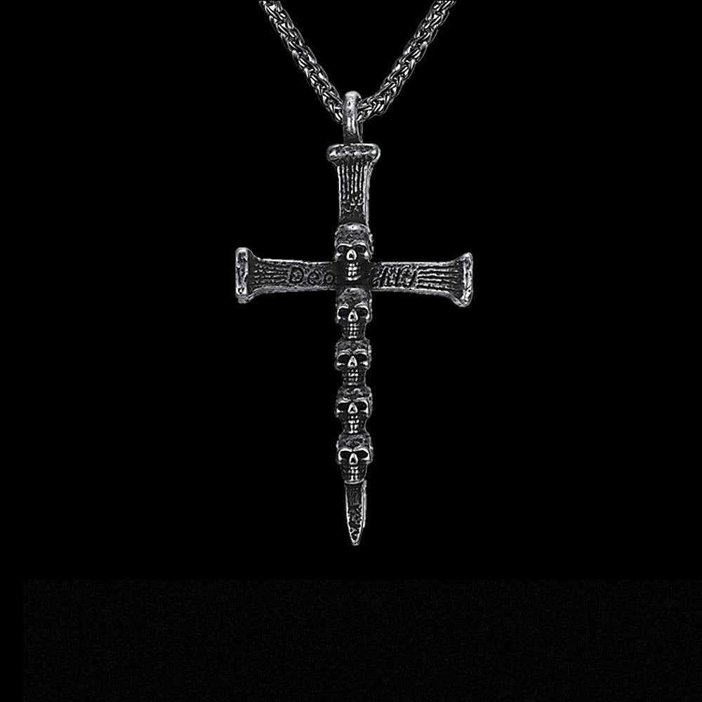 Cross Skull Pendant