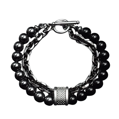 Jewelry / Cool Stainless Steel Bracelet With Stones / Rock Style Alloy Bracelet