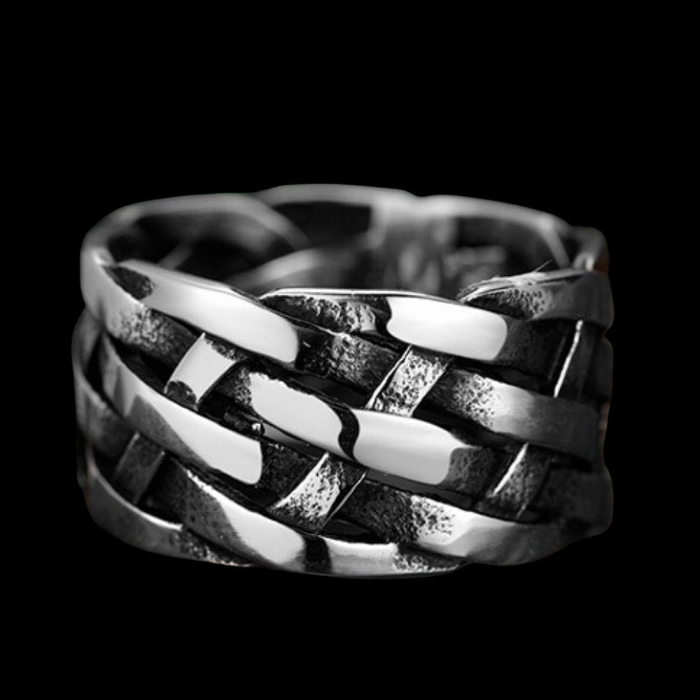 Weave Pattern Ring