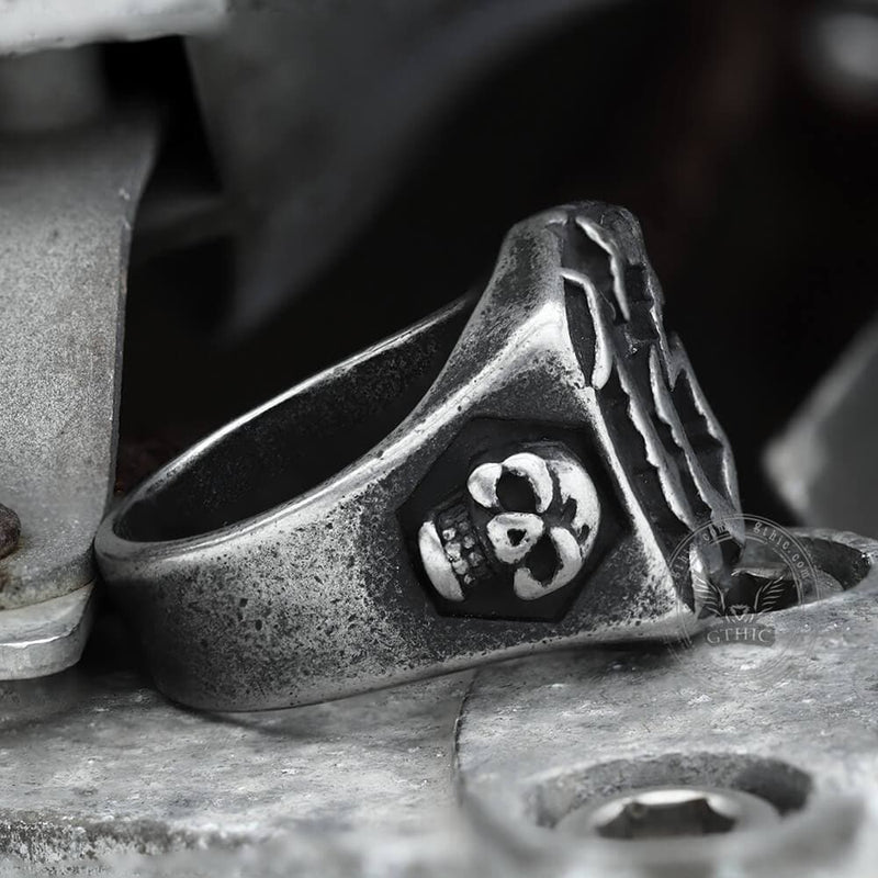 13 Stainless Steel Skull Ring