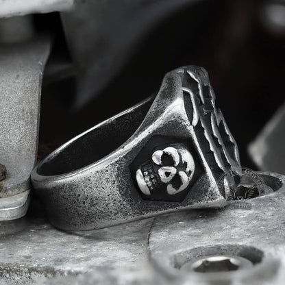 13 Stainless Steel Skull Ring