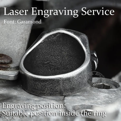 13 Stainless Steel Skull Ring