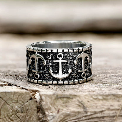 Anchor Stainless Steel Marine Ring