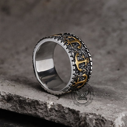 Anchor Stainless Steel Marine Ring