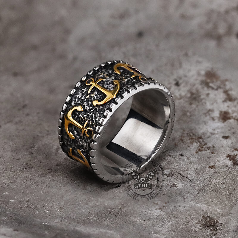 Anchor Stainless Steel Marine Ring