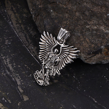 Archangel Saint Michael Stainless Steel Pendant
