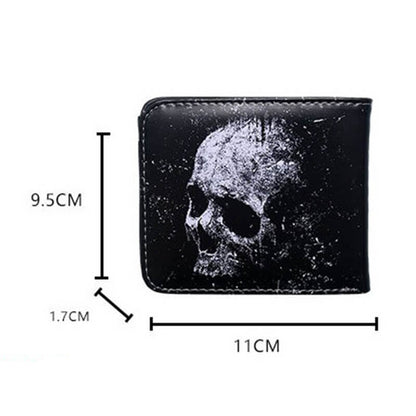 Bat Skull Bifold Wallet
