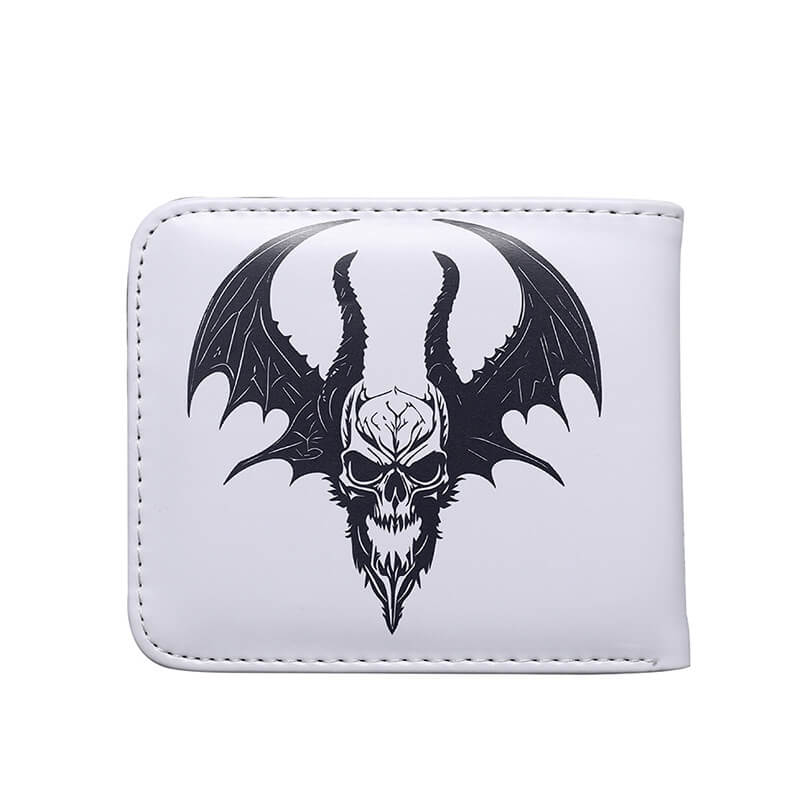 Bat Skull Bifold Wallet
