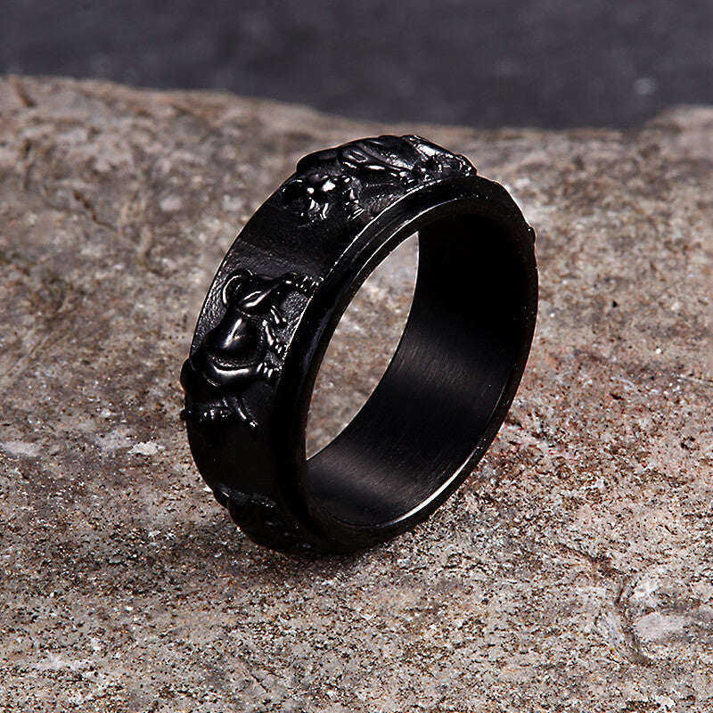 Bull Stainless Steel Spinner Ring