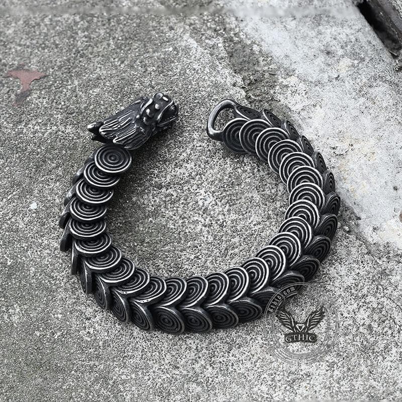 Dragon Stainless Steel Bracelet