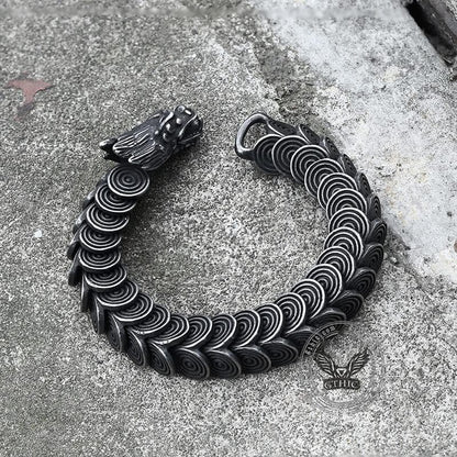 Dragon Stainless Steel Bracelet