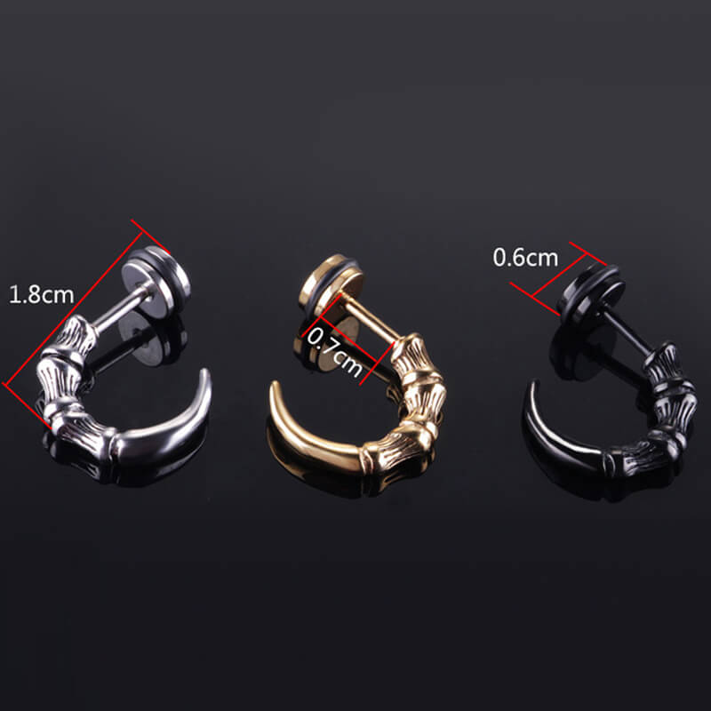 Eagle Claw Stainless Steel Earrings