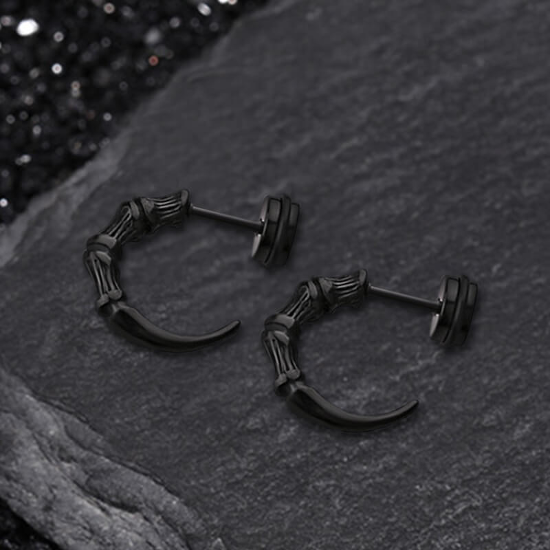 Eagle Claw Stainless Steel Earrings