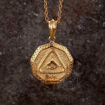 Eye of Providence Stainless Steel Pendant