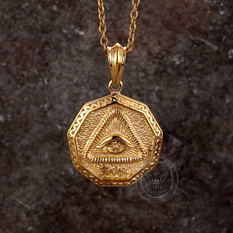 Eye of Providence Stainless Steel Pendant