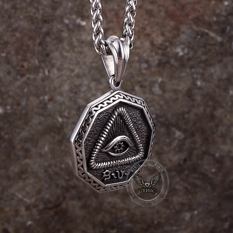 Eye of Providence Stainless Steel Pendant