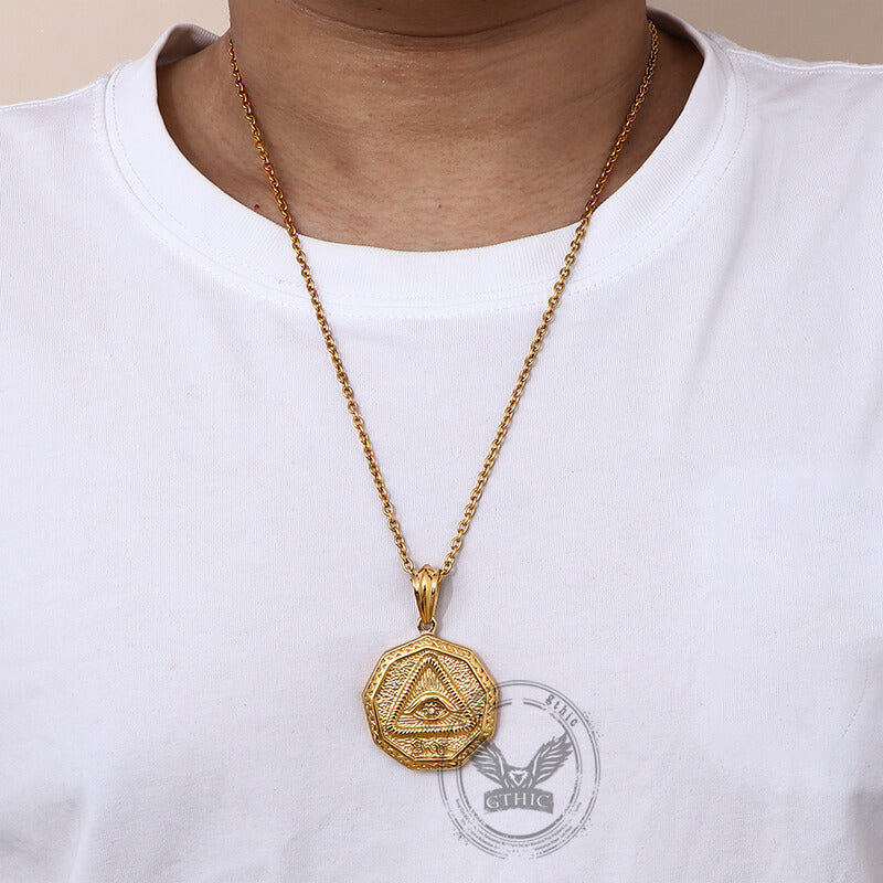 Eye of Providence Stainless Steel Pendant