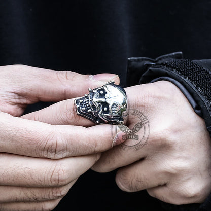 Hannya Oni Stainless Steel Ring