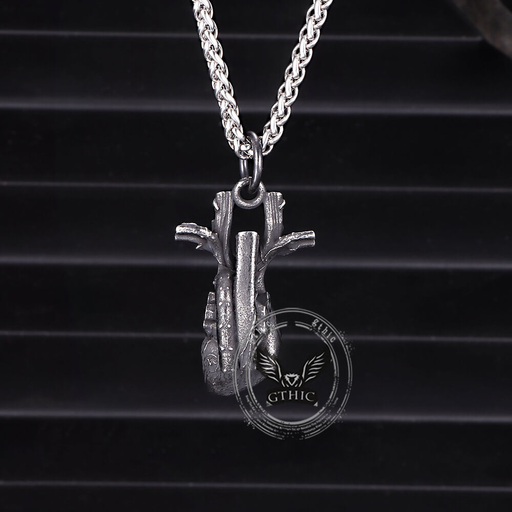 Heart Shape Stainless Steel Pendant