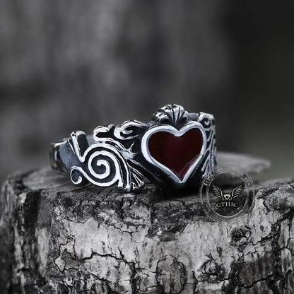 Heart Stainless Steel Ring