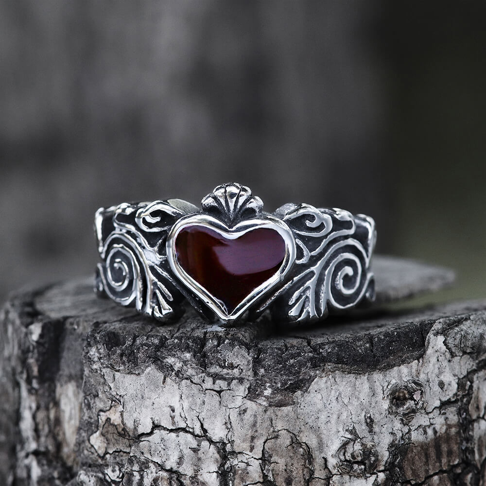 Heart Stainless Steel Ring