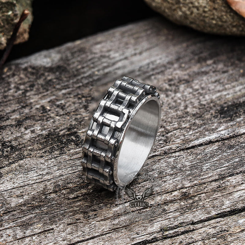 Motorcycle Chain Stainless Steel Spinner Ring
