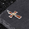 Multi-layered Cross Stainless Steel Pendant
