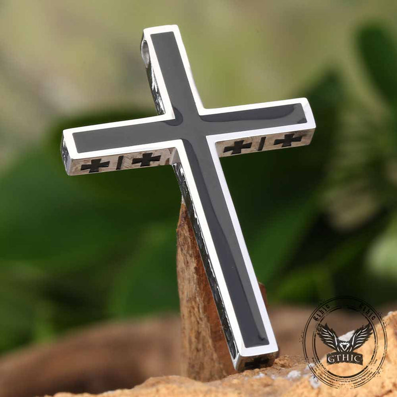 Multiple Cross Stainless Steel Pendant