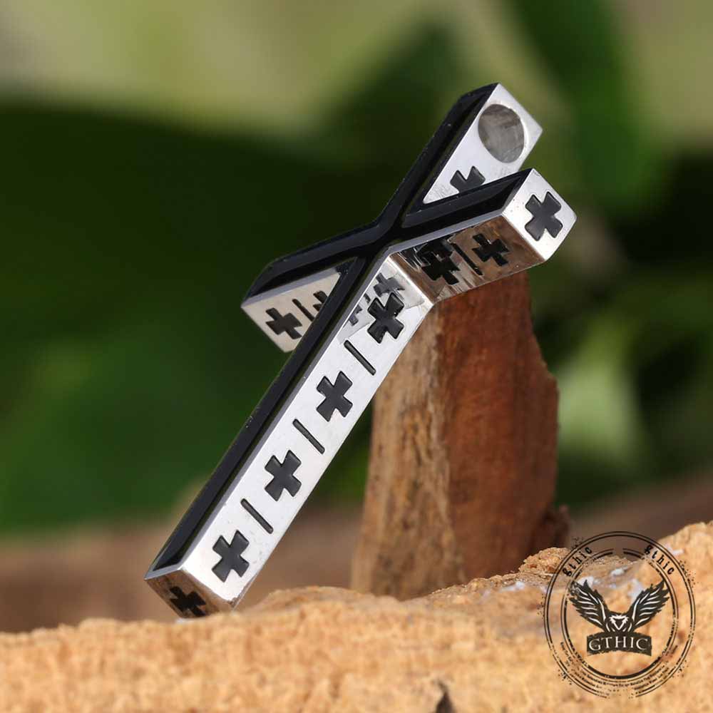 Multiple Cross Stainless Steel Pendant