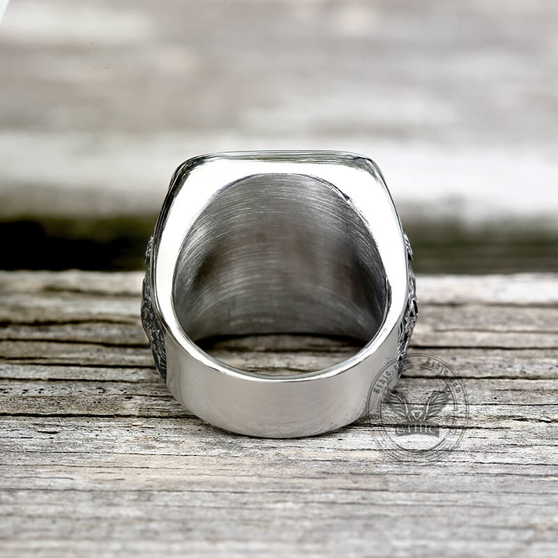Octopus Skull Stainless Steel Ring