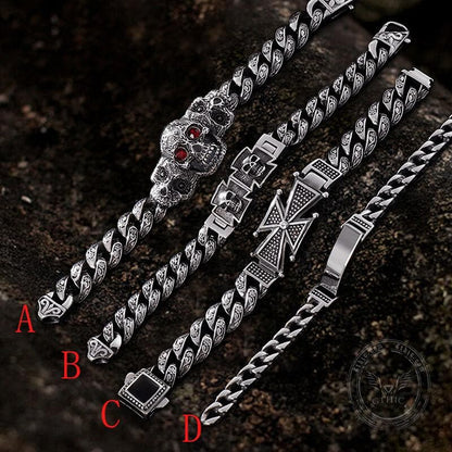 Skull Stainless Steel Bracelet