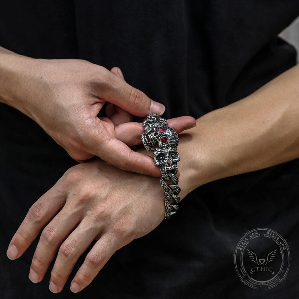 Skull Stainless Steel Bracelet