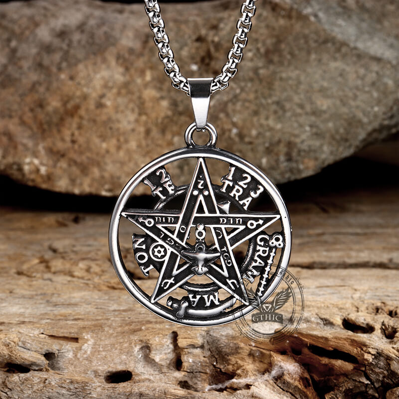 Solomon Pentagram Stainless Steel Pendant