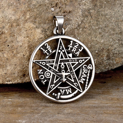 Solomon Pentagram Stainless Steel Pendant