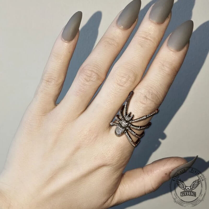 Spider Stainless Steel Ring